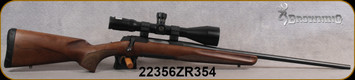 Consign - Browning - 6.5Creedmoor - X-Bolt Hunter - Bolt Action Rifle - Satin walnut checkered grip stock/Matte Blued, 22"Barrel, c/w Bushnell Elite Tactical, 6-24x50, Mil-dot reticle