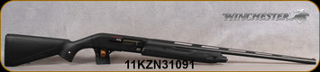 Used - Winchester - 20Ga/3"/28" - SX4 20 Gauge  - Semi Auto Shotgun - Black Synthetic Stock/Black Finish, 4 Round Capacity, TruGlo FO Front Sight, Mfg# 511205692 - in original box