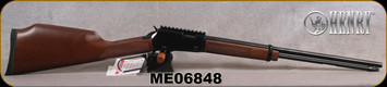 Henry - 22WMR - Magnum Express - Lever Action Rifle - American Walnut Forend/Stock/Black Finish, 19.25" Barrel, 11 Round Tubular Magazine, Picatinny Rail, Mfg# H001ME, STOCK IMAGE