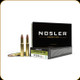 Nosler - 30-30 Win - 150 Gr - Expansion Tip - Lead-Free - 20ct - 40670