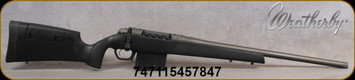 Weatherby - 7mmPRC - Model 307 Range SF - Black w/Graphite Black Adj.Cheek Piece/Tungsten Cerakote, 22"Threaded(5/8-24)Heavy Contour Barrel, Mfg# 3WR047MMPR2T