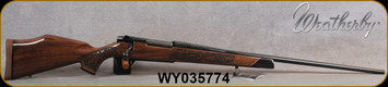 Weatherby - 6.5-300WbyMag - Mark V Lazermark - Five-Panel Limited Edition - Select Claro Walnut w/Rosewood caps & Maple Spacers/High Lustre Blued, 26"Barrel, LXX Trigger, Mfg# MLMM653WR6O, S/N WY035774