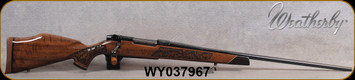 Weatherby - 270WbyMag - Mark V Lazermark - Five-Panel Limited Edition - Select Claro Walnut w/Rosewood caps & Maple Spacers/High Lustre Blued, 26"Barrel, LXX Trigger, Mfg# MLMM270WR6O, S/N WY037967