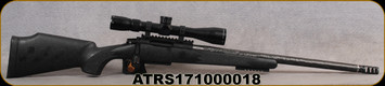 Consign - Alberta Tactical - 308Win - Infidel - McMillan Carbon Hunter Stock/Carbon Fiber, 22"Proof Research Barrel, c/w Vortex Razor HD LHT, 3-15x42, HSR-5i ret. - in black hard case - see description for details