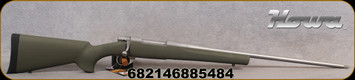 Howa - 7mmPRC - M1500 Hogue Stainless - Bolt Action - OD Green Hogue Stock/Stainless Steel, 24"Threaded Standard Barrel, 5 Rounds, 2-stage match trigger, Mfg# HGR7MMPRCGS