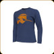 Beretta - Birdy Long Sleeve T-Shirt - Navy Blue - XL - TS202T18900530XL