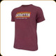 Beretta - Retro Bloq T-Shirt - Heather Maroon - Medium - TS732T189003AUM