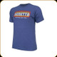 Beretta - Retro Bloq T-Shirt - Heather Royal - 2XL - TS732T1890050UXXL