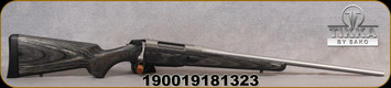 Tikka - 300WSM - T3x Laminated Stainless - Oiled Grey Laminate/Stainless, 24.3"Barrel, 3+1 round magazine, Single Stage Trigger, 1:10"Twist, Mfg# TFTT7122A1600P3, STOCK IMAGE