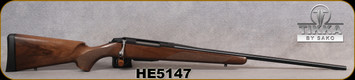 Tikka - 7mmRemMag - Model T3x Hunter - Walnut Stock/Blued, 24.3"Barrel, 3 round detachable magazine, 1:9"Twist, Mfg# TF1T2726A1000P1, S/N HE5147