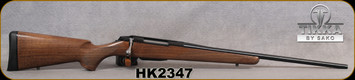 Tikka - 308Win - Model T3x Hunter - Walnut Stock/Blued, 22.4"Barrel, 3 round detachable magazine, 1:10" Twist Rate, Mfg# TF1T2926A1000A3, S/N HK2347