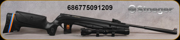 Stoeger - 22Cal - RX20 TAC Combo - 1200FPS - Air Rifle - Black Synthetic Stock/Black Finish, 18"Barrel, 4x32 Scope, PAL Required - STOCK IMAGE - MFG# S8006ETAC1