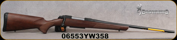 Browning - 30-06Sprg - AB3 Hunter - Bolt Action Rifle - Classic Checkered Walnut Stock/Matte Blued, 22"Barrel, 5rd Detachable Box magazine, 1:10"Twist, Mfg# 035801226, S/N 06553YW358