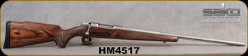 Sako - 22-250Rem - Model 90 Varmint - Birch Laminate Varmint Stock/Stainless, 23.7"Fluted, Cold Hammer Forged Barrel, Single Set Trigger, Mfg# SYDV1328A8730H6, S/N HM4517