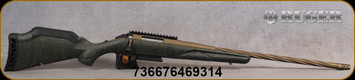 Ruger - 308Win - American Rifle Gen II Predator - Green Splatter Gen II American Stock/Burnt Bronze Cerakote, 22"Spiral Fluted Barrel, Threaded(5/8"-24), Picatinny Scope Base, Mfg# 46931