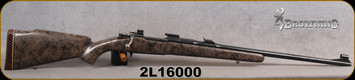 Consign - Browning - 300H&H - Safari - Tan w/Black Web Alberta Wildcat Composite Stock/Blued Finish, 24"Barrel, c/w original Browning Safari wood stock (stock needs repair)