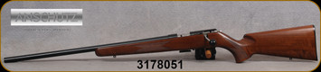 Anschutz - 17HMR - Model 1517L D - LH - Classic Walnut Stock/Blued Finish, 23"Barrel, 5094LD Single-Stage Trigger, Mfg# 009992, S/N 3178051