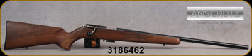 Anschutz - 22WMR - 1516 D HB Classic - Walnut Classic Stock/Blued, 23"Heavy Barrel, Single-Stage Trigger, Mfg# 013574, S/N 3186462