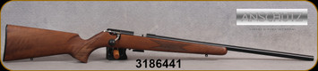 Anschutz - 22WMR - 1516 D HB Classic - Walnut Classic Stock/Blued, 23"Heavy Barrel, Single-Stage Trigger, Mfg# 013574, S/N 3186441