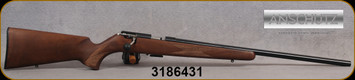 Anschutz - 22WMR - 1516 D HB Classic - Walnut Classic Stock/Blued, 23"Heavy Barrel, Single-Stage Trigger, Mfg# 013574, S/N 3186431