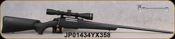 Used - Browning - 300WinMag - AB3 Composite Stalker, Black Synthetic/Blued Finish, 26"Barrel - c/w Leupold VX-Freedom, 3-9x40mm, Duplex reticle