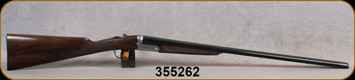 F.A.I.R. - 20Ga/3"/28" - Iside (EXT) - Side by Side Shotgun - Oil-Finish Turkish Walnut/Scalloped Silver Receiver/Blued Barrels, 5pcs.Technichoke, Mfg# 5929-0017, S/N 355262