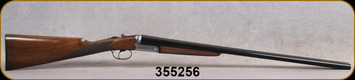 F.A.I.R. - 20Ga/3"/28" - Iside (EXT) - Side by Side Shotgun - Oil-Finish Turkish Walnut/Scalloped Silver Receiver/Blued Barrels, 5pcs.Technichoke, Mfg# 5929-0017, S/N 355256