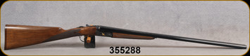 F.A.I.R. - 20Ga/3"/28" - Iside Tartaruga Gold - Side by Side Shotgun - Oil-Finish Turkish Walnut/Scalloped colour hardened Receiver w/gold subjects/Blued Barrels, wood recoil-pad, 5pcs.Technichoke, Mfg# 5929-0022, S/N 355288