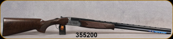 F.A.I.R. - 28Ga/2.75"/28" - PREMIER M - O/U Shotgun - Walnut Stock w/Schnabel Forend/Game-Scene Engraved Silver Receiver/Blued Barrels, 5pcs.Technichoke, Mfg# 5929-0004, S/N 355200