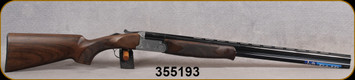 F.A.I.R. - 12Ga/3"/28" - PREMIER M - O/U Shotgun - Walnut Stock w/Schnabel Forend/Game-Scene Engraved Silver Receiver/Blued Barrels, 5pcs.Technichoke, Mfg# 5929-0002, S/N 355193