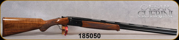 Caesar Guerini - 20Ga/3"/28" - Woodlander - Select Hand rubbed oil finish Prince of Wales Turkish walnut Stock w/Schnabel forend/case color hardened action/Blued, vent-rib barrels, S/N 185050