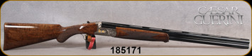 Caesar Guerini - 12Ga/3"/28" - Tempio - Turkish Walnut Prince of Wales stock w/Schnabel Forend/Coin finish ornato scroll engraved Receiver/Blued Barrels, 5 Precision Flush-Fit chokes, S/N 185171