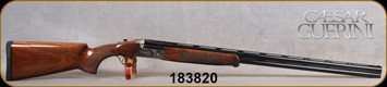 Caesar Guerini - 20Ga/2.75"/32" - Summit Sporting - O/U - Oil-Finish Walnut DTS Sporting Stock w/Adjustable Comb & Schnabel Forend/Coin Finish Engraved Receiver/Chrome-Lined, Vent Rib Barrels, DTS trigger system, S/N 183820