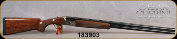 Caesar Guerini - 12Ga/2.75"/32" - Summit Sporting - O/U - Oil-Finish Walnut DTS Sporting Stock w/Adjustable Comb & Schnabel Forend/Coin Finish Engraved Receiver/Chrome-Lined, Vent Rib Barrels, DTS trigger system, S/N 183903