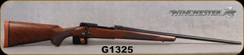 Used - Winchester - 338WinMag - Model 70 Super Grade - Grade AA checkered Walnut Pistol grip Stock/Blued Finish, 24"Barrel, Mfg.1936 - in black soft case