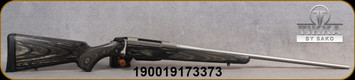 Tikka - 7mmRemMag - T3x Laminated Stainless - Grey Laminate/Stainless, 24.3"Barrel, 1:9"Twist, 3 round magazine - Mfg# TFTT2722A1600P1 - STOCK IMAGE