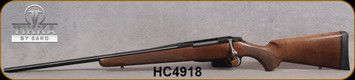 Tikka - 30-06Sprg - Model T3x Hunter LH - Bolt Action Rifle - Walnut Stock/Blued, 22.4"Barrel, 3 round detachable magazine, Single Stage Trigger, 1:10"Twist, Mfg# TF1T3126B1000A3, S/N HC4918