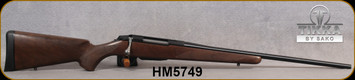 Tikka - 30-06Sprg - Model T3x Hunter - Walnut Stock/Blued, 22.4"Barrel, 3 round detachable magazine, Mfg# TF1T3126A1000A3, S/N HM5749