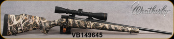 Used - Weatherby - 223Rem - Vanguard S2 Whitetail Bonz - Next Camo Whitetail Bonz Monte Carlo Synthetic Stock/Matte Blued, 20"Barrel, c/w Leupold VX-I, 3-9x40mm, Duplex reticle