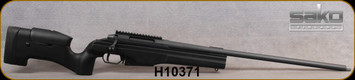 Consign - Sako - 300WinMag - Model TRG42 - Black Synthetic Sako Adjustable Stock/Grey Cerakote, 27"Threaded Barrel, Sako muzzle brake, 20MOA NEAR Rail, Detachable magazine, Mfg# S00000684 - only 10 rounds fired - in orig.box