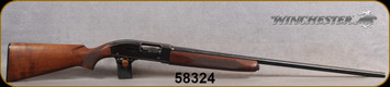 Consign - Winchester - 12Ga/2.75"/30" - Model 50 - Oil-Finish checkered Walnut stock w/Semi-Beavertail forend/Blued Finish, Bead front sight, Fixed Full Choke