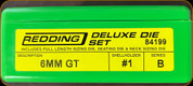 Redding - Deluxe Die Set - 6mm GT - 84199