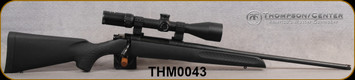 Consign - Thompson Center - 30-06Sprg - Compass - Black Synthetic Stock/Blued Finish, 22"Threaded barrel, w/5R Rifling, c/w Cabelas Covenant, 6-24x50 Scope, TAC-36 MOA FFP - only 30rds fired