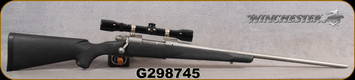 Consign - Winchester - 30-06Sprg - Model 70 - Black Synthetic/Matte Stainless, 24"Barrel, c/w Bushnell Scopechief VI, plex reticle