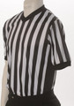 ELITE Side Panel Black and White Striped V-Neck Shirt