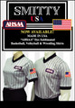 AHSAA (Alabama) Grey V-Neck Shirt with Black Pinstripe-Men and Women