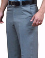 Flat Front Combo Pants with Expander Waist and Slash Pockets