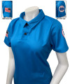Smitty "Made in USA" - BRIGHT BLUE - Volleyball Women's Short Sleeve Shirt With Flag
