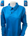 Smitty "Made in USA" - BRIGHT BLUE - Volleyball Women's Long Sleeve Shirt With FLag