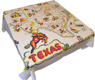 RWK Texas Cotton Tablecloth or Napkin Set